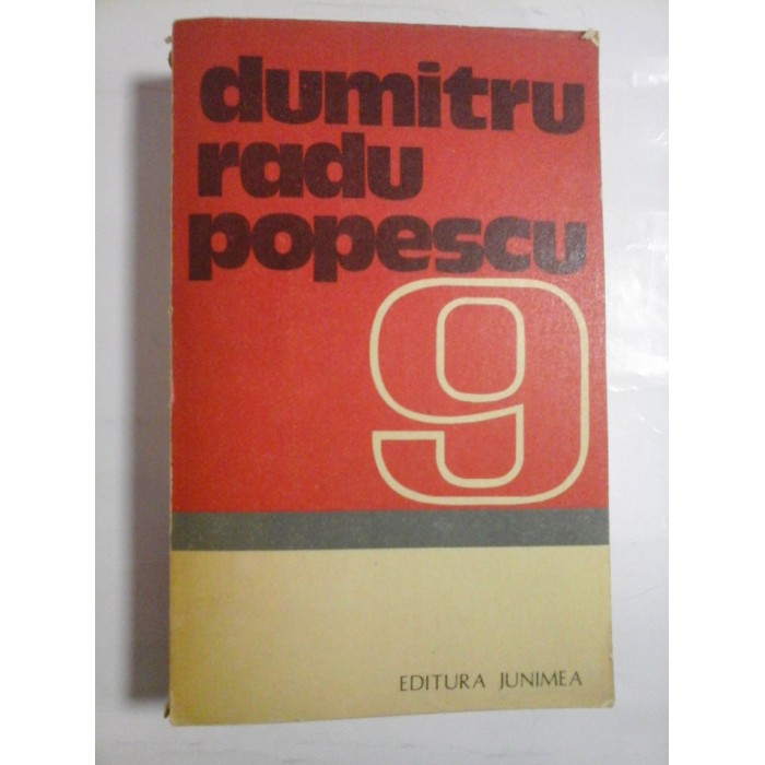 9 (O PASARE DINTR-O ALTA ZI...-teatru) - DUMITRU RADU POPESCU 9 (O PASARE DINTR-O ALTA ZI...-teatru) - DUMITRU RADU POPESCU